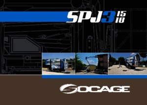 Crawler Articulating Boom Lifts Socage SPJ 315