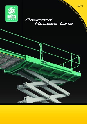 Wheeled scissor lifts Iteco IT 10180 D/DE