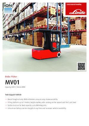 Sipariş Seçiciler Linde MV01