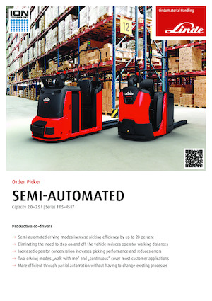 Sipariş Seçiciler Linde N20SA