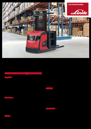 Order Pickers & Cherry Picker Forklifts Linde V10 Std.
