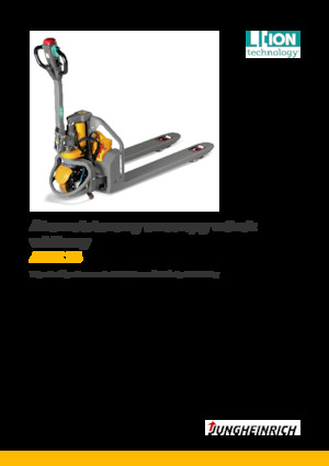 Yaya kumandalı transpalet Jungheinrich AME 13