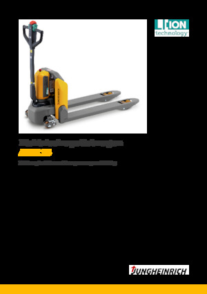 Yaya kumandalı transpalet Jungheinrich AME 15