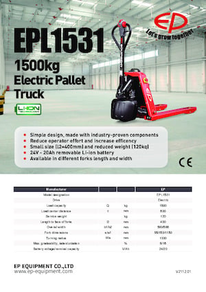 Pallet Jacks EP EPL1531
