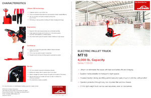 Pallet Jacks Linde MT18