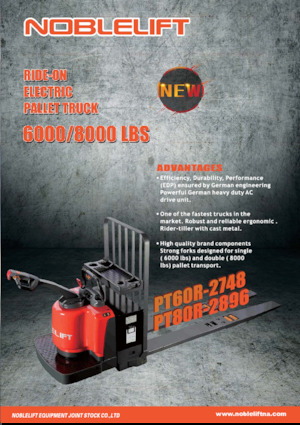 Yaya kumandalı transpalet Noblelift PT80R