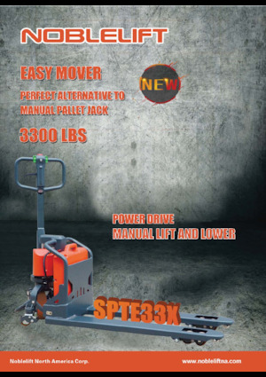 Pallet Jacks Noblelift SPTE33Li