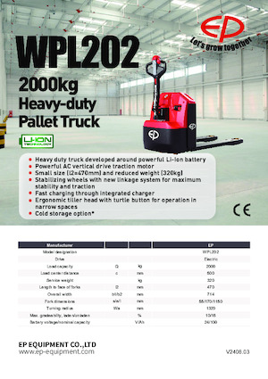 Pallet Jacks EP WPL202
