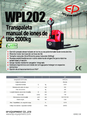 Pallet Jacks EP WPL202