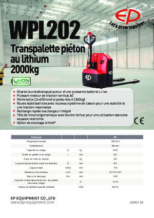 Pallet Jacks EP WPL202