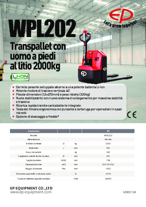 Pallet Jacks EP WPL202