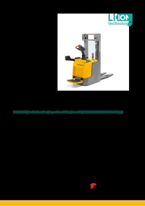 Pallet Stackers Stand Up Rider Platform Jungheinrich ERC 214 