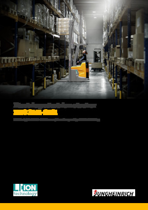 Palet İstifleyiciler Ayakta Sürücü Platformu Jungheinrich ERC 214i