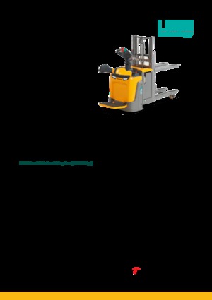 Pallet Stackers Stand Up Rider Platform Jungheinrich ERD 220