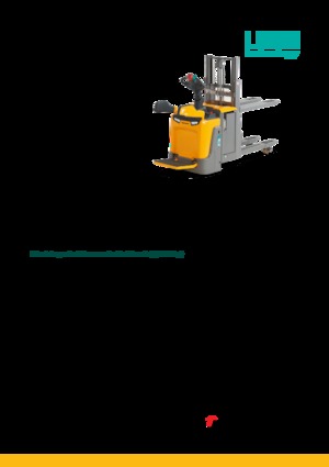Pallet Stackers Stand Up Rider Platform Jungheinrich ERD 220