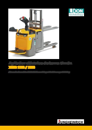 Pallet Stackers Stand Up Rider Platform Jungheinrich ERD 220