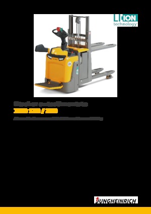 Pallet Stackers Stand Up Rider Platform Jungheinrich ERD 220