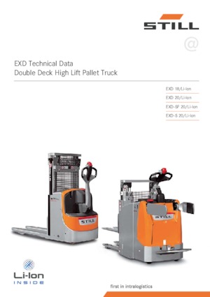 Walkie Stackers Still EXD 20