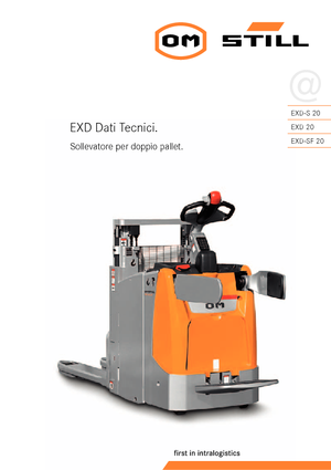 El İstifleyiciler Still EXD-SF 20