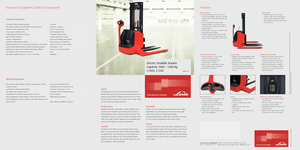 Walkie Stackers Linde L 12 AS 2924 S