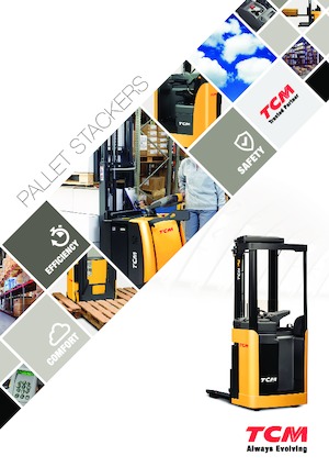 Pallet Stackers Stand Up Rider Platform TCM SRS