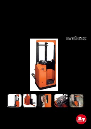 Pallet Stackers Stand Up Rider Platform BT SSE 160 L 