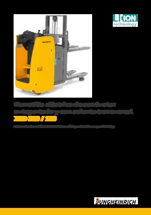 Pallet Stackers Sit Down Rider Jungheinrich ESD 220