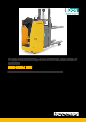 Pallet Stackers Sit Down Rider Jungheinrich ESD 120