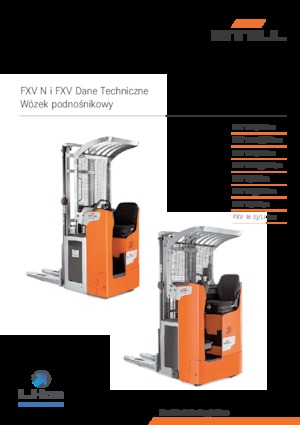 Pallet Stackers Sit Down Rider Still FXV 14 N