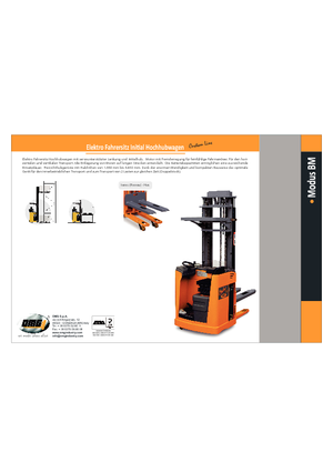 Pallet Stackers Sit Down Rider OMG Modus-BM