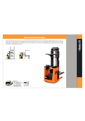 Pallet Stackers Sit Down Rider OMG Modus-US 