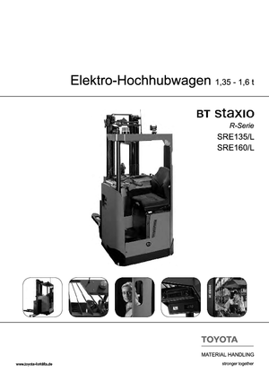 Pallet Stackers Sit Down Rider BT Staxio SRE 160 