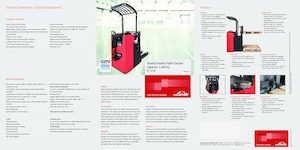 El İstifleyiciler Linde D12R