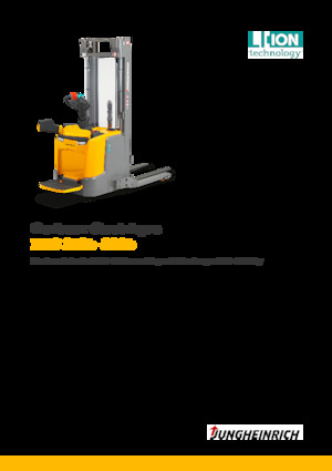 Pallet Stackers Stand Up Rider Platform Jungheinrich ERC 212b