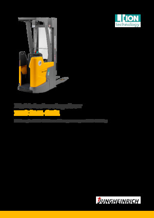 Palet İstifleyiciler Ayakta Sürücü Platformu Jungheinrich ERC 214i