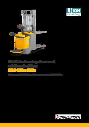 Pallet Stackers Stand Up Rider Platform Jungheinrich ERC 220z