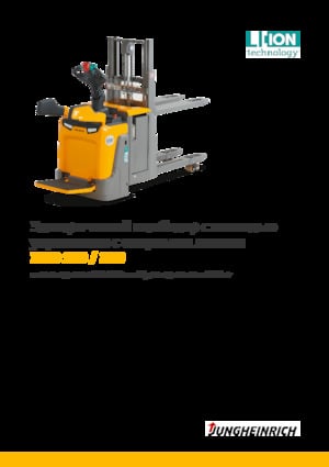 Pallet Stackers Stand Up Rider Platform Jungheinrich ERD 220