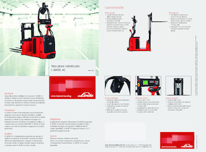 Pallet Stackers Stand Up Rider Platform Linde L-MATIC AC