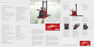 El İstifleyiciler Linde L16AP Std.