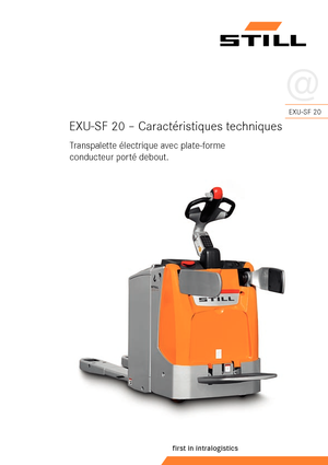 Pallet Jacks Still EXU-SF 20