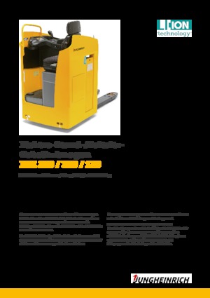 Pallet Trucks Sit Down Rider Jungheinrich ESE 320