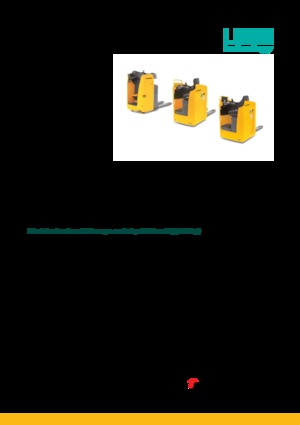 Pallet Trucks Sit Down Rider Jungheinrich ESE 120