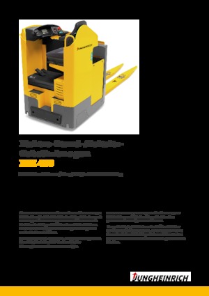 Pallet Trucks Sit Down Rider Jungheinrich ESE 430