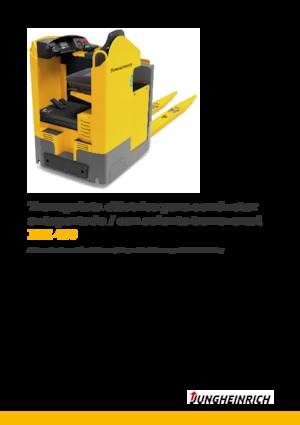 Pallet Trucks Sit Down Rider Jungheinrich ESE 430