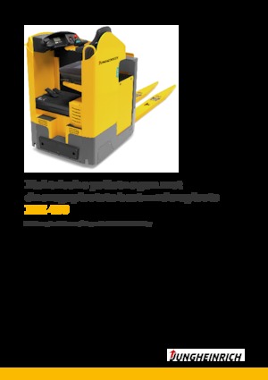 Pallet Trucks Sit Down Rider Jungheinrich ESE 430