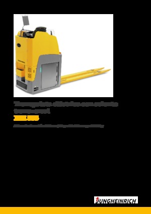 Pallet Trucks Sit Down Rider Jungheinrich ESE 533