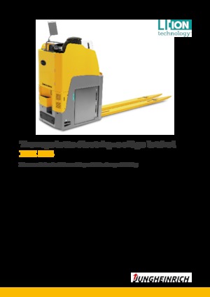 Pallet Trucks Sit Down Rider Jungheinrich ESE 533