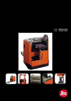 Transpalet Oturaklı Sürücü platformu BT LRE 200 