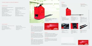 Pallet Trucks Sit Down Rider Linde T33R-HP