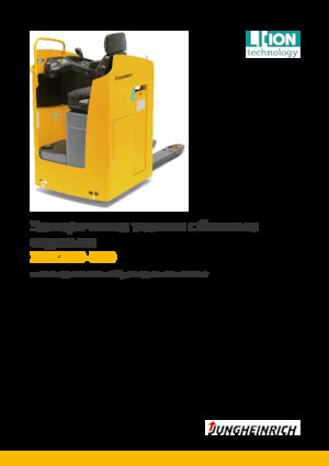 Pallet Trucks Sit Down Rider Jungheinrich ESE 320